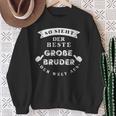 Bester Große Bruder Der Welt Geschenk Big Brother Sweatshirt Geschenke für alte Frauen