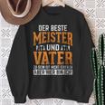 With Bester Meister Und Fater Handwerker Papa Meister Sweatshirt Geschenke für alte Frauen