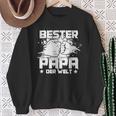 Bester Papa Der Welt Fist Greeting Sweatshirt Geschenke für alte Frauen