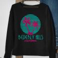 Beverly Hills CaliforniaVintage Palm Trees Souvenir Sweatshirt Gifts for Old Women