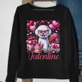 My Bichon Frise Is My Valentine Dogs Lovers Bichon Sweatshirt Gifts for Old Women