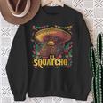 Bigfoot Sasquatch Cinco De Mayo Mexican Sombrero Fiesta Sweatshirt Gifts for Old Women