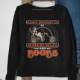 Biker Rider Easily Distracted By Motorcycles And Boobs Sweatshirt Gifts for Old Women