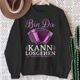 Bin Da Kann Losgehen Styrian Harmonica Squeeze S Sweatshirt Geschenke für alte Frauen