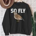 Birding Kestrel Falcon Bird Lover Birdwatcher Sweatshirt Gifts for Old Women