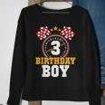 Birthday Boy 3Rd Race Car Party 3 Years Old Racing Driver Sweatshirt Gifts for Old Women