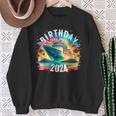 Birthday Cruise Squad 2024 Birthday Party Cruise 2024 Sweatshirt Gifts for Old Women