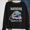 Birthday Cruise Squad 2024 Group Matching Bday Cruise Party Sweatshirt Gifts for Old Women