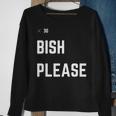 Bish Please Hockey Dallas Goalie Stars Sweatshirt Gifts for Old Women