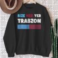 Bize Her Yer Trabzon Hediye Sweatshirt Geschenke für alte Frauen