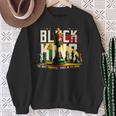 Black History Black King The Most Powerful Piece In The Game Sweatshirt Gifts for Old Women