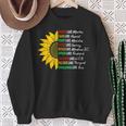 Black History Pride Black Afro African Martin Sweatshirt Gifts for Old Women