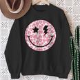 Blitz Blitz Leopard Print Pink Sweatshirt Geschenke für alte Frauen