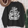 Blue Collar Skilled Labor Day American Worker Vintage Sweatshirt Gifts for Old Women