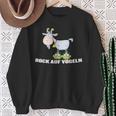 With Bock Aufogelgeln Zweideutigogel Ziegenbock Word Game Sweatshirt Geschenke für alte Frauen