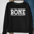 Bone Surname Team Family Last Name Bone Sweatshirt Gifts for Old Women