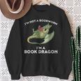 Book Dragon Kein Buchwurm Sondern Ein Dragon Sweatshirt Geschenke für alte Frauen
