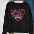 Book Heart Book Reader Bookworm Nerd Love Reading Sweatshirt Gifts for Old Women