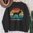 Border Terrier Vintage Retro Sweatshirt Gifts for Old Women