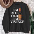 Botella Deino Clásica Divertida Con Texto I Not Old I'mintage Camisa de entrenamiento Regalos para ancianas