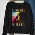 Bouldering Rock Climber Women Girls Kids Rock Climbing Sweatshirt Gifts for Old Women