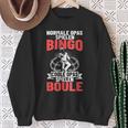 Boulplayer Grandpa Boccia Game Boule Play Petanque Sweatshirt Geschenke für alte Frauen