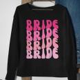 Bride I Do Crew Retro Bachelorette Party Bride Bridesmaids Sweatshirt Gifts for Old Women