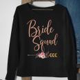 Bride Squad Bridal Shower Bridesmaid Wedding Party Sweatshirt Gifts for Old Women