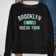 Brooklyn Nueva York Nyc New York Vintage Athletic Spanish Sweatshirt Gifts for Old Women