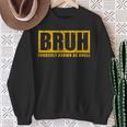 Bruh Formerly Known As Uncle Vintage Father's Day Men Sweatshirt Gifts for Old Women