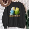 Budgie Pet Parrot Bird Sweatshirt Geschenke für alte Frauen