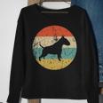 Bull Terrier Vintage Retro Bull Terrier Dog Sweatshirt Gifts for Old Women