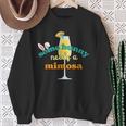 Some Bunny Needs A Mimosa Easter Brunch Women Sweatshirt Gifts for Old Women