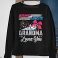 Burnouts Or Bows Gender Reveal Party Announcement Grandma Sweatshirt Gifts for Old Women