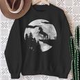 Caballo Potro Noche Luna Llena Jinete Equitación Caballo Camisa de entrenamiento Regalos para ancianas