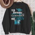 Cadeau Drôle Si Isaac Ne Peut Pas Le Réparer Sweater e Cadeaux pour les femmes âgées