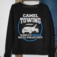 Camel Towing Adult Humor Rude Sweatshirt Gifts for Old Women