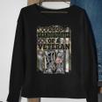 Camouflage American Proud Granddaughter Of The Veteran Sweatshirt Gifts for Old Women