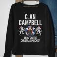 Campbell Clan Christmas Scottish Family Name Party Sweatshirt Gifts for Old Women