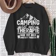 Camping Bier Spruch Wohnwagen Papa Opa Hobbycamper Camper Sweatshirt Geschenke für alte Frauen