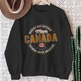 Canada Toronto Montreal Vancouver Canada Flag Sweatshirt Geschenke für alte Frauen