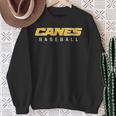 Canes Baseball Sports Sweatshirt Gifts for Old Women