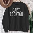 Capt Cocktail Captain Cocktail Sweatshirt Gifts for Old Women