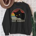 Cat Daddyintage Cat 80S Retro Style For Cat Dad Sweatshirt Geschenke für alte Frauen