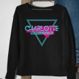 Charlotte North CarolinaTriangle Nc Souvenirs Sweatshirt Gifts for Old Women