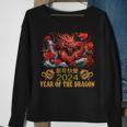 Chinese New Year 2024 Year Of The Dragon Happy New Year 2024 Sweatshirt Gifts for Old Women