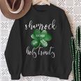 Christian St Patrick's Day Religious Faith Inspirational Sweatshirt Gifts for Old Women
