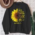 Christian I Can Do All Things Through Christ Bible Sunflower Sweatshirt Gifts for Old Women