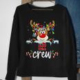 Christmas Er Crew Red Plaid Reindeer Lights Xmas Holiday Sweatshirt Gifts for Old Women