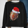 Christmas Football Team Santa Sports For Boys Sweatshirt Gifts for Old Women